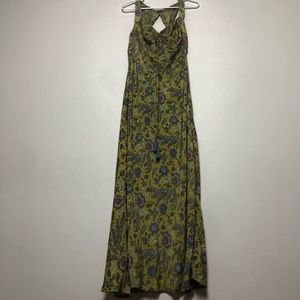 Floral hippie Earthbound floor length dress